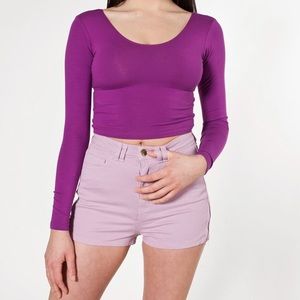 American Apparel Stretch Twill Shorts